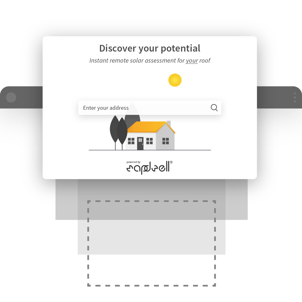 Drop the Solar Widget directly into your website